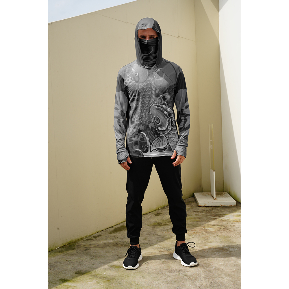 Kaos Pancing Pria Pelindung Ma - Fishing Mask Sun Protection ulasan dan harga